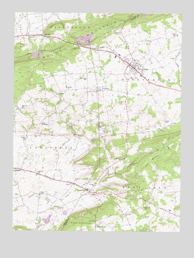 Honey Brook, PA USGS Topographic Map