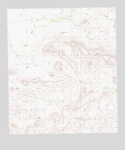Hood Spring, TX USGS Topographic Map