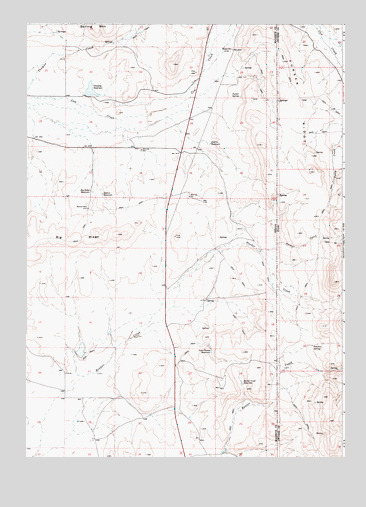Hooker Creek, OR USGS Topographic Map