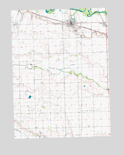 Hooper, NE USGS Topographic Map