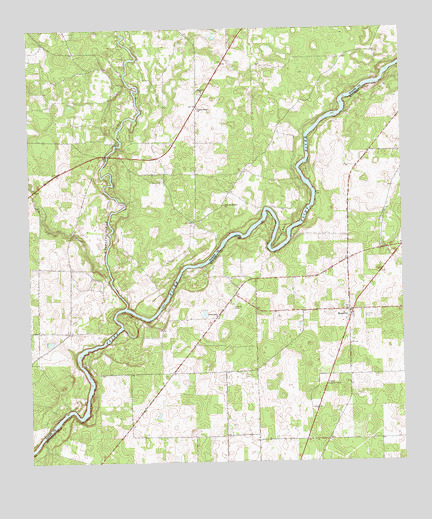 Hopeful, GA USGS Topographic Map