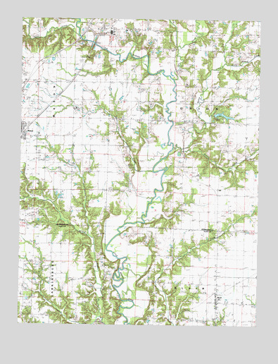 Hord, IL USGS Topographic Map