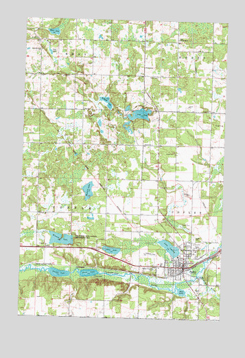 Bagley, MN USGS Topographic Map
