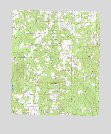 House, MS USGS Topographic Map