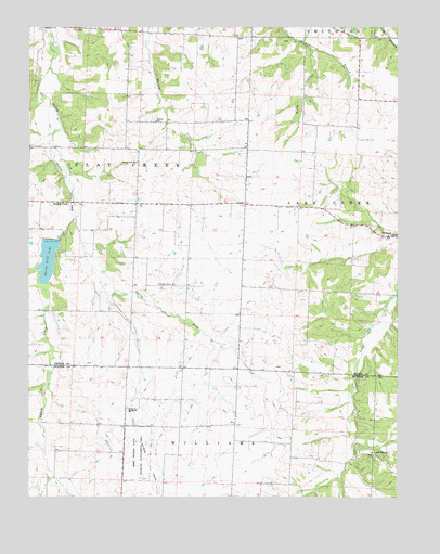 Bahner, MO USGS Topographic Map