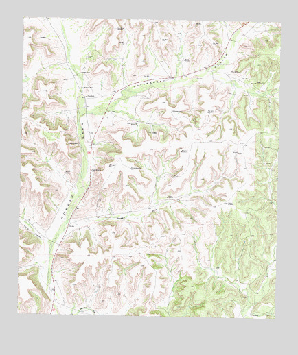 Howards Well, TX USGS Topographic Map