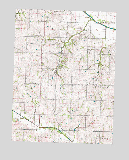 Howe, NE USGS Topographic Map