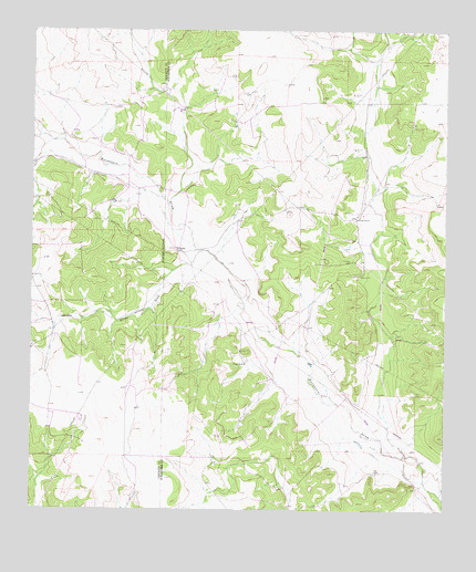 Bailey Draw, TX USGS Topographic Map