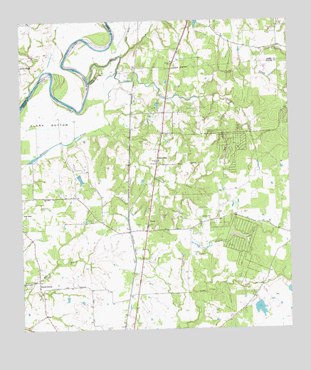 Howth, TX USGS Topographic Map