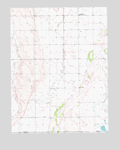 Hoyt, CO USGS Topographic Map