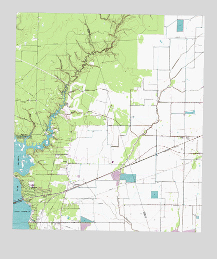 Huffman, TX USGS Topographic Map