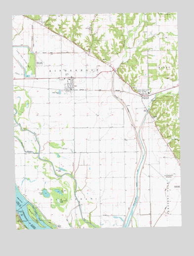 Hull, IL USGS Topographic Map