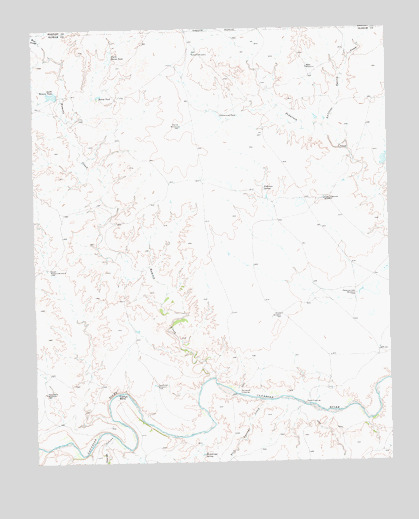 Humdinger Spring, TX USGS Topographic Map