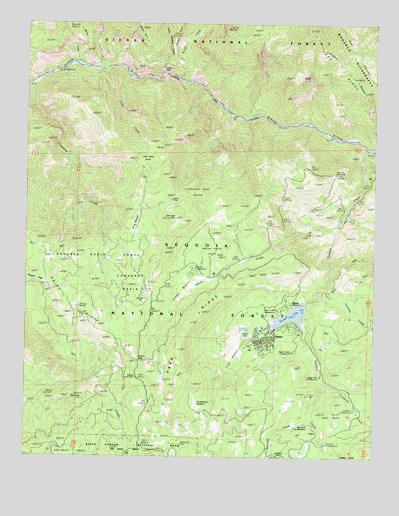 Hume, CA USGS Topographic Map