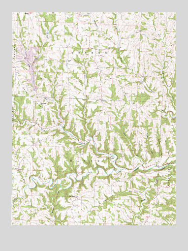 Hunter, OH USGS Topographic Map