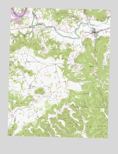 Bainbridge, OH USGS Topographic Map