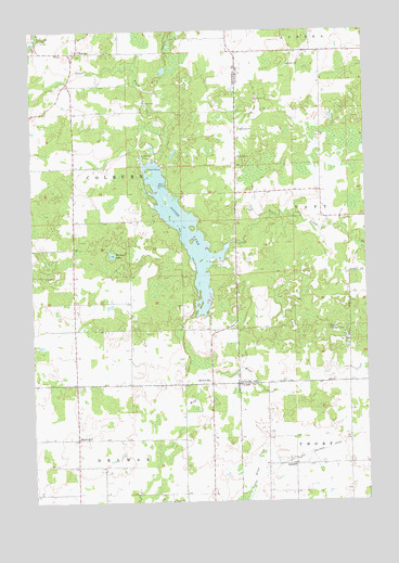 Huron, WI USGS Topographic Map