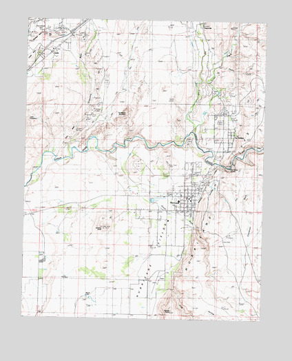 Hurricane, UT USGS Topographic Map