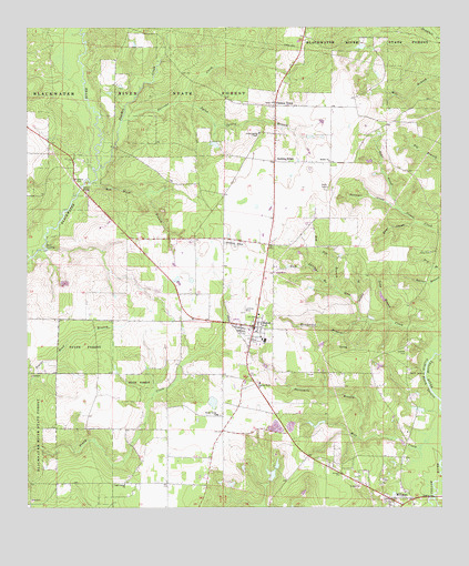 Baker, FL USGS Topographic Map