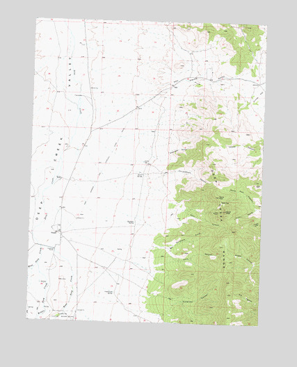 Ibapah, UT USGS Topographic Map
