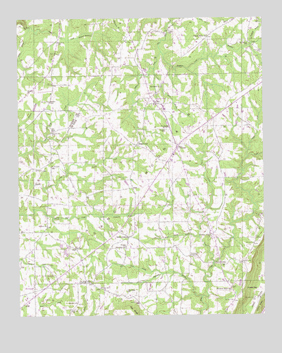 Ider, AL USGS Topographic Map