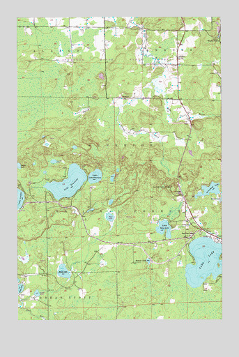 Idington, MN USGS Topographic Map