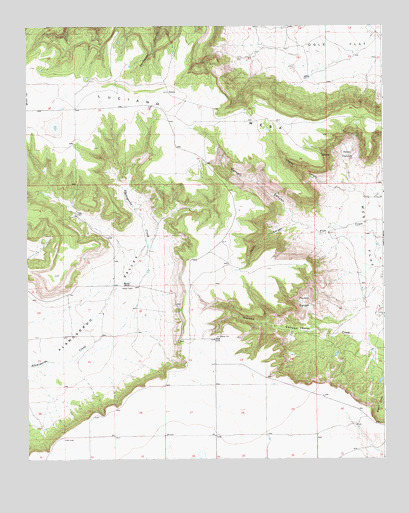 Ima, NM USGS Topographic Map