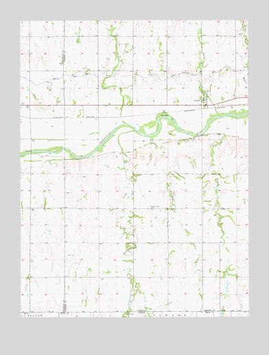 Inavale, NE USGS Topographic Map