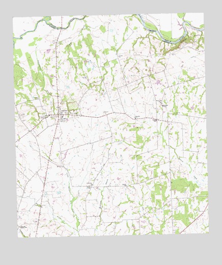 Independence, TX USGS Topographic Map