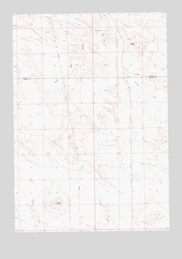 Indian Butte, SD USGS Topographic Map