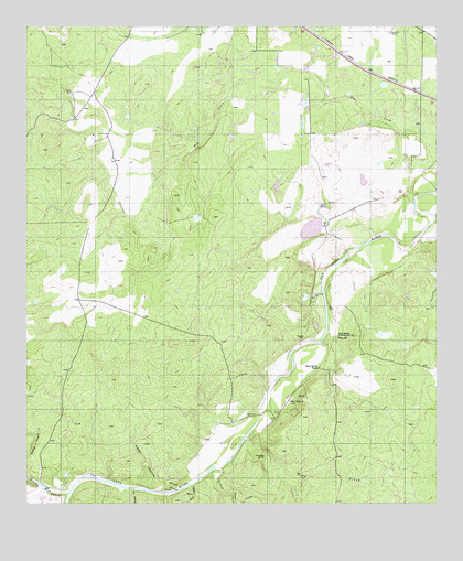 Baker Spring, TX USGS Topographic Map