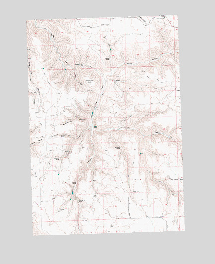 Indian Spring, OR USGS Topographic Map