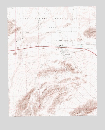 Indian Springs Nevada Map Indian Springs, Nv Topographic Map - Topoquest