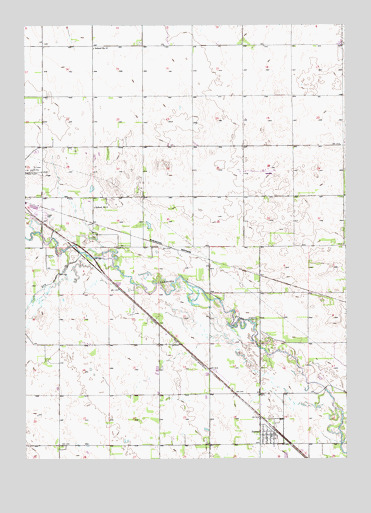 Inman, NE USGS Topographic Map