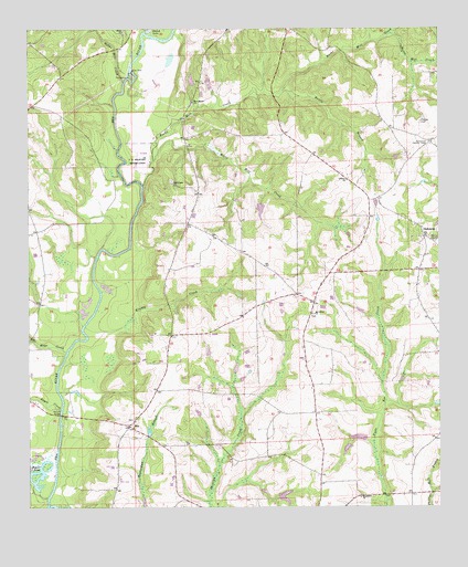 Ino, AL USGS Topographic Map
