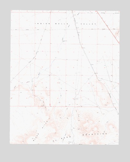 Inyokern SE, CA USGS Topographic Map