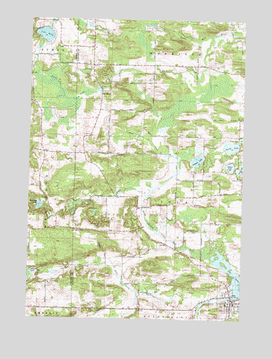 Iola, WI USGS Topographic Map