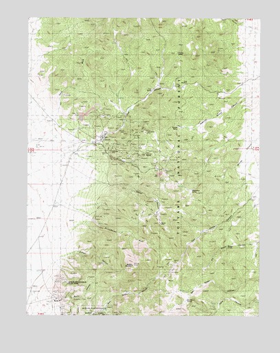 Ione, NV USGS Topographic Map