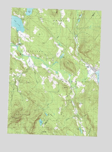 Island Pond Vt Map Island Pond, Vt Topographic Map - Topoquest