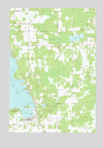 Isle, MN USGS Topographic Map