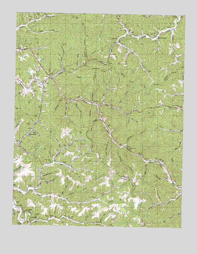 Ivyton, KY USGS Topographic Map
