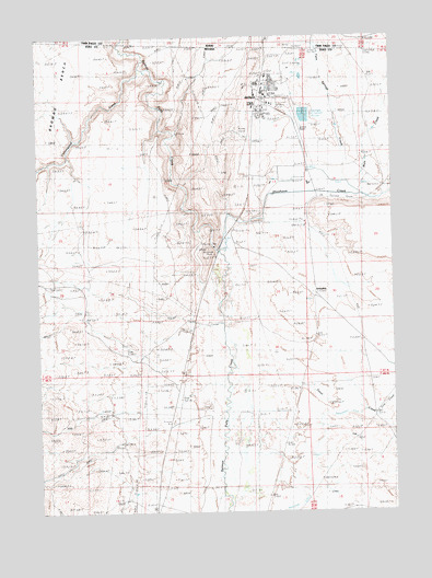 Jackpot, NV USGS Topographic Map