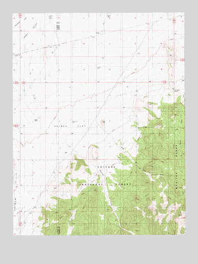 Jackrabbit Spring, NV USGS Topographic Map