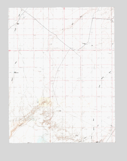Jacks Knob, UT USGS Topographic Map