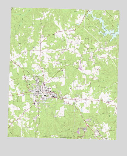 Jackson, GA USGS Topographic Map