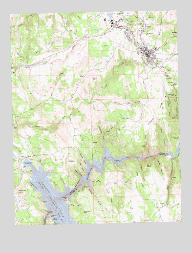 Jackson, CA USGS Topographic Map