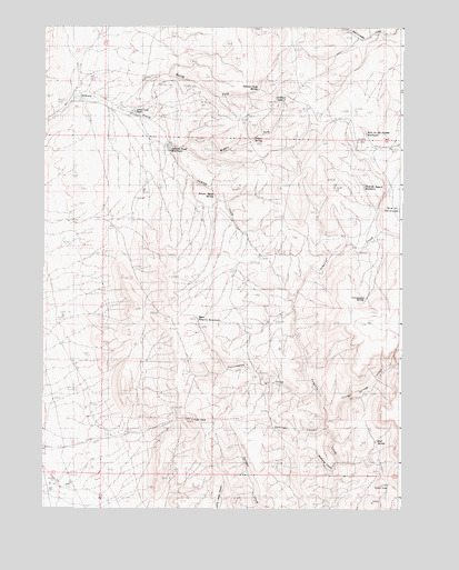 Jackson Summit, OR USGS Topographic Map