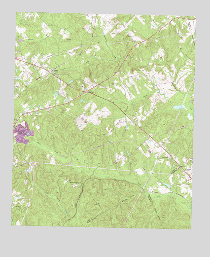 James, GA USGS Topographic Map