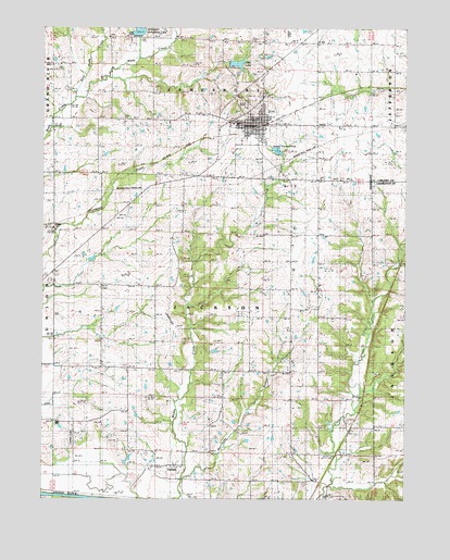 Jamesport, MO USGS Topographic Map