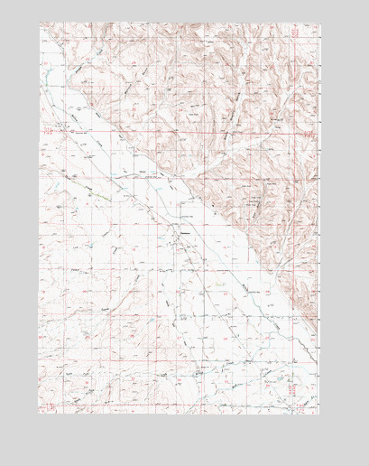 Jamieson, OR USGS Topographic Map
